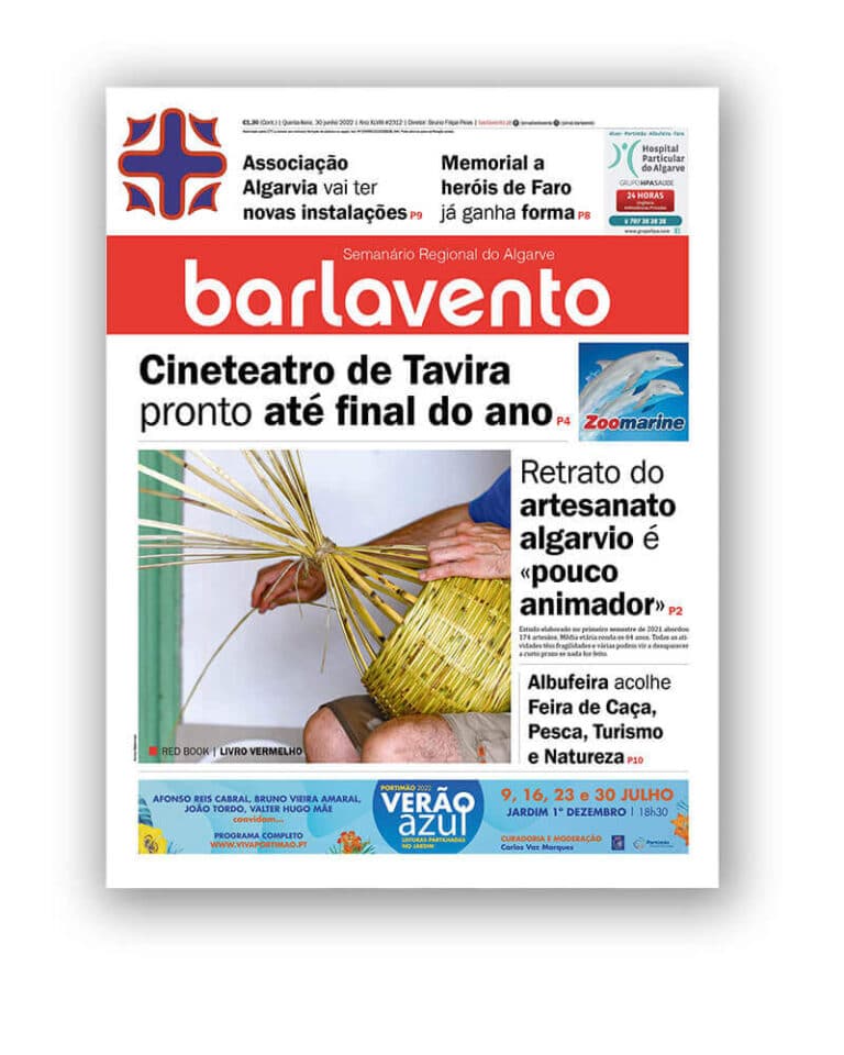 Barlavento Newspaper Cover - Living in Portugal Seminars