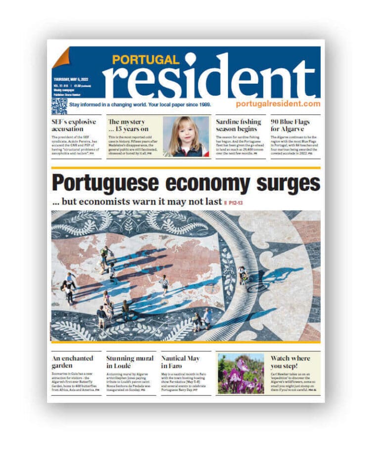 Portugal Resident Newspaper Cover - Living in Portugal Seminars