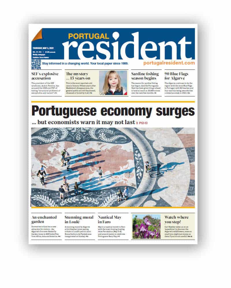 Portugal Resident Newspaper Cover - Living in Portugal Seminars