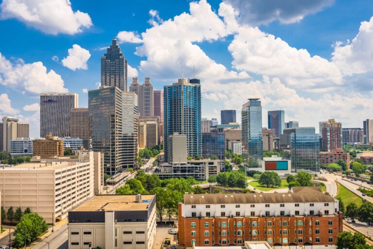 Atlanta, Georgia, USA Downtown Skyline